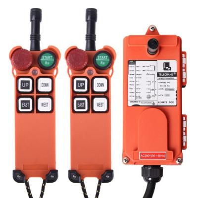 China Factory Price F21-4S Telecrane Electric Crane 4 Keys Radio Overhead Wireless Crane Remote Control With Transmitter Receiver for sale