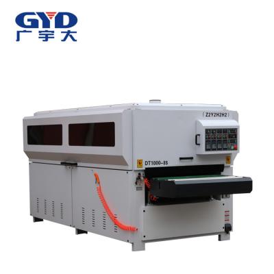 China Double Sides Linear Polishing Machine For Furniture Door 3500 KG Frequency Control Te koop