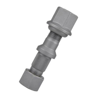 China Truck bpw steel bolt grade 10.9 22x2 / 22x127 phosphate for sale