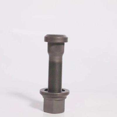 China Gray Steel Hub Bolt 22x1.5x90 OEM 20515516 For Flight Vo Hardness 10.9. for sale