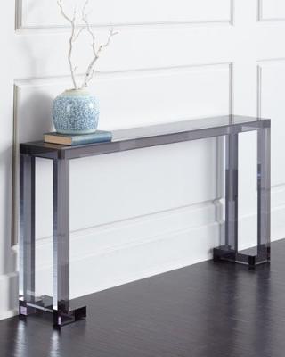 China Living Room Home Entrance CONSOLE TABLE Furniture Floor Acrylic Console Table for sale