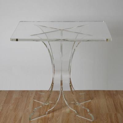 China 2018 High Quality Furniture Customized Solid Acrylic Dining Table DINING TABLE for sale