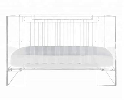 China Eco-friendly transparent acrylic baby hutch for safety protection for sale