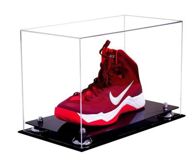 China 1-50mm thickness are avaible customize good quality acrylic shoe display box case for sale