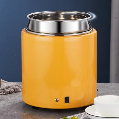 China Hotel/Cafeteria Large Restaurant 11L Stainless Steel Food Buffet Warmer Soup Kettle Pot Supply Commercial Food Warmer for sale