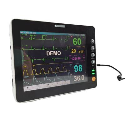 China Durable 8 Inch Vital Signs Monitor Veterinary Animal Surgery Vital Signs Monitor for sale