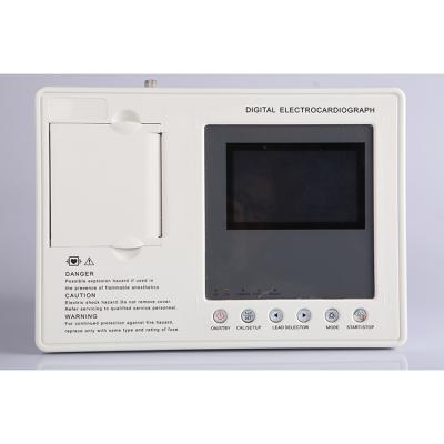 Κίνα Metal ecg machine Digital 3 Channel 12 leads ecg machine electrocardiograph ecg machine προς πώληση