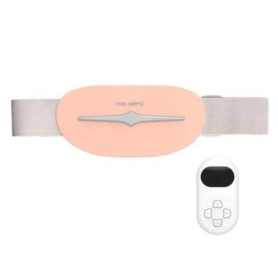 China Remote Hot Abdominal Compress Massage Home Office Voice Medical Device Physiotherapy Support Belt Wireless Body Massager Belt à venda