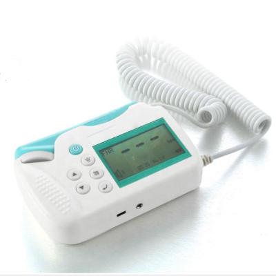 China Cardiology Fetal Doppler Ultrasound Portable Handheld Ultrasound Baby Heart Monitor Pocket Prenatal Monitoring Fetal Monitor zu verkaufen