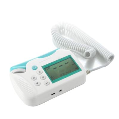 China Digital Monitor Fetal Ultrasound Cardiology Baby Doppler Healthy Heartbeat Detector Monitor Led Pocket Prenatal Digital Fetal Doppler à venda