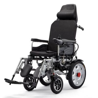 Chine Disabled Electric Chair Remote Control Lightweight Cheap Price Foldable Electric Wheelchair For 140kg Disabled à vendre