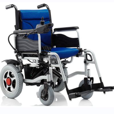 Chine New Power Electric Wheelchair Foldable Disabled Wheelchair Lightweight Aluminum Battery Remote Wheelchair 140kg à vendre