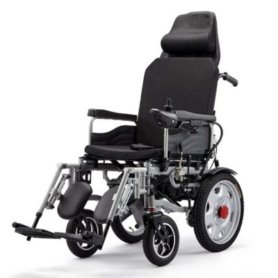 China Best Quality 140kg Electric Wheelchair New High Power Power Wheelchair Foldable Aluminum Lightweight Wheelchair zu verkaufen