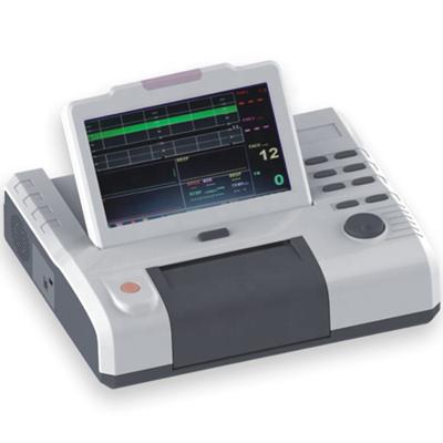 Κίνα Durable Necessary Hospital Pregnant Women NST Cardiotocography Machine Ctg Machine Maternal Fetal Monitor For Baby Heartbeat προς πώληση