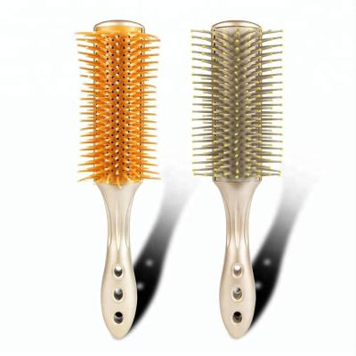 China Denman Home Professional Salon Design Groove Private Label Detangling Hair Brush for sale