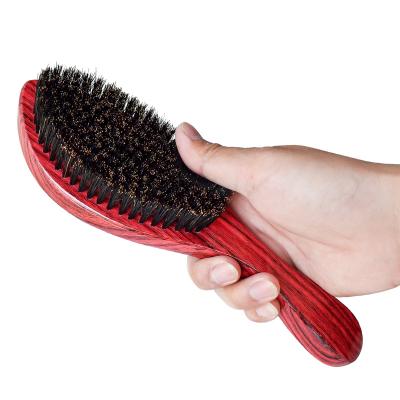 China Wholesale Hot-selling Wave Brush Custom Factory Price Logo Wave Brush Beard Wooden Bristle Brush Wood Bristle Brushes for sale