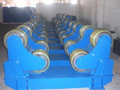 China Pipe Welding Rotator / Self-aligned Tank Turning Roll with PU Wheel for sale