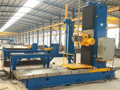 China Facing milling machine Milling H-beam or BOX-beam Including Hydraulic -driven rack for sale