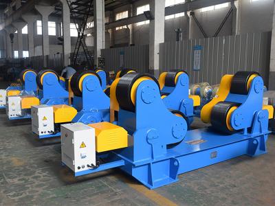 China Double Driving Self Aligning Rotator-HGZT Series Self aligning Welding Rotator small positioner manufacturer for sale