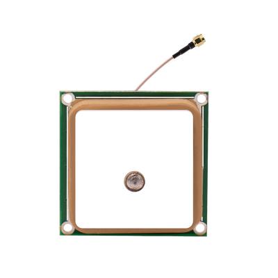 China Process + ABS manufacturer customization high quality circular antenna chip circular antenna rfid rfid UHF ceramic antenna for sale