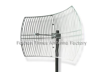 China 5ghz 30dbi Outdoor Grid Parabolic Antenna With Mounting Kits Weather Resistance for sale