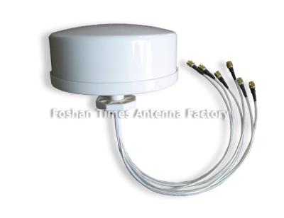 China Vertical Polarization Gsm Indoor Antenna , 6 Ports 2.4 / 5.8 Ghz Wifi Antenna for sale