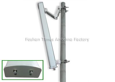 China Dual Polarized 18dBi Dual Band Antenna 65 Degree 1710 - 2690MHz for sale