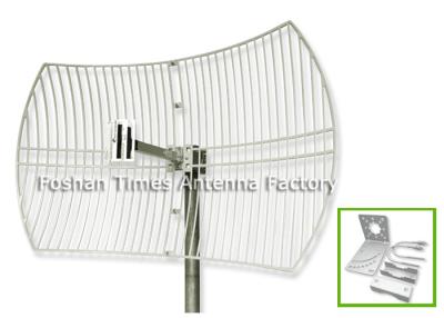 China 2,4 Parabolische Gitter-Antenne Gigahertz 24dbi für Wifi 2400 - Material des Aluminium-2500MHz zu verkaufen