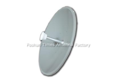 China 5150 - 5850MHz Parabolic Dish Antenna 5GHz 34dBi WLAN Antenna Gray Color for sale