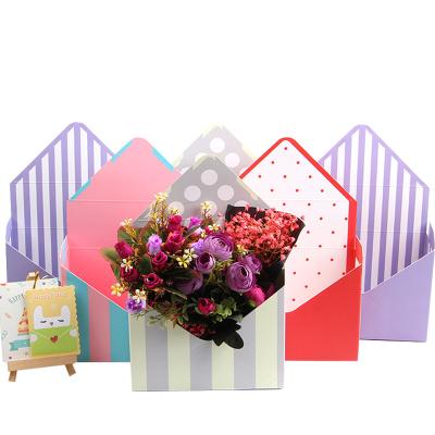 China Korean Recyclable Wrap Flower Box, Shop Display Flower Basket, Folded Floral Gift Box Packing Box Customized for sale