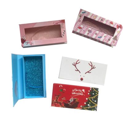 China Handmade Customized Christmas Halloween Eyelash Extension Cosmetic Box for sale