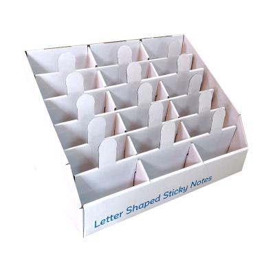 China Health Care Institute Advertising Pop Cardboard Display Unit Box Cardboard Counter Small Table Top Display Stand for sale