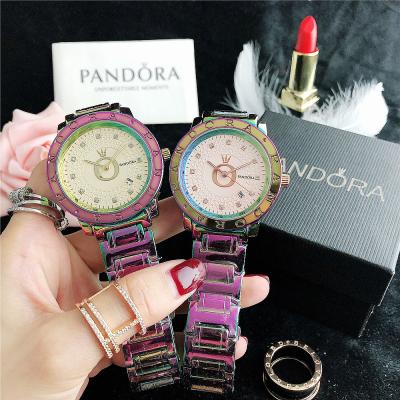 China Fashion Unisex Luxury Gold Brand Unique Design Dial Chronograph Women Wristwatch Lady Watches Female Quartz Wristwatches for sale