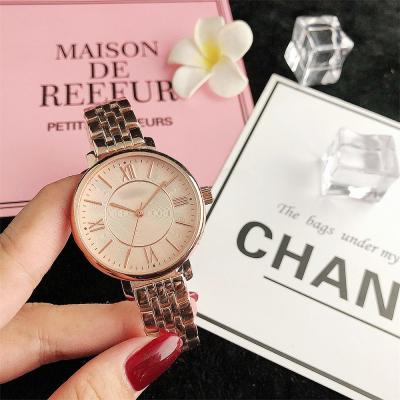 China Non-specific rose gold watches women logo watch for kids couples stainless steel wristwatch ladies luxury quartz analog watch for sale