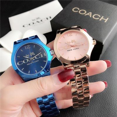 China Gold unisex hot sale wristwatches custom brand logo brand wristwatches with promotional design unisex watch reloj relogio for sale