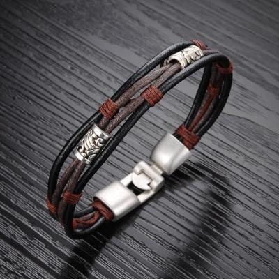 China 2021 TRENDY jewelry fashion and personalized belt bracelet bronze alloy buckle bracelet for sale