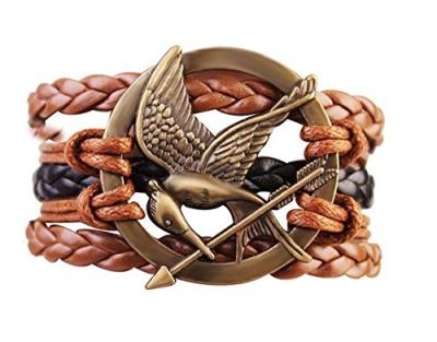 China OEM Fashion Jewelry Wholesale Multi Layers Strands Bracelet Rope Bracelet Unisex Casual/Sporty Adjustable Braided Leather Metal Charm for sale