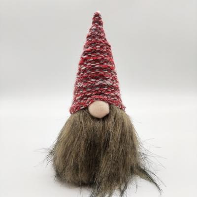 China Christmas Gnome Decoration Christmas Gnome Table Top Resting Christmas Red Knitted Gnomes for sale