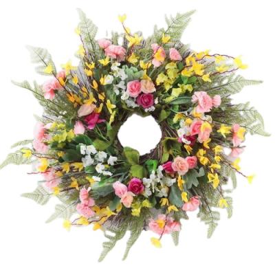 China Europe artificial flower for home decor rose bulk cheap artificial flowers artificial flowers wreath for sale