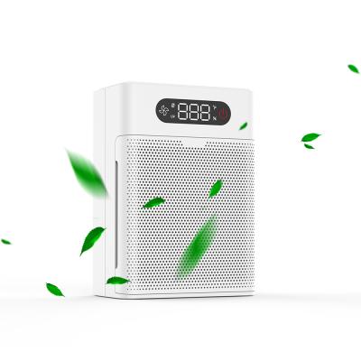 China PM2.5 air purifier portable home air purifier smart desktop air dislay with UV for sale