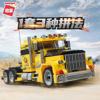 China DIY TOY Enlighten building blocks can be assembled to send children's toys armored truck model gifts puzzle boys 42108 for sale