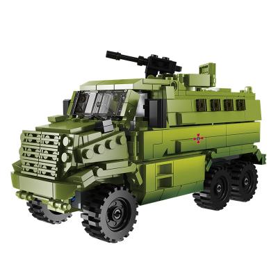 China Building Toy Xingbao 06801 theme sery building block military tank assemble toys set for kids for sale