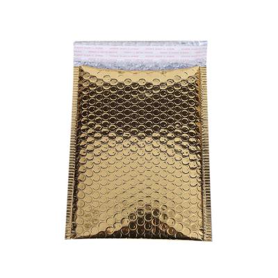 China shoes & New Listing Customizable Golden Aluminum Bubble Polybag Poly Bag Manufacturer For Shipping Products for sale