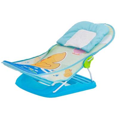 China Foldable Newborn Bath Safety Baby Bath Support Chair Seat/Infant Baby Bather Seat Netting for sale