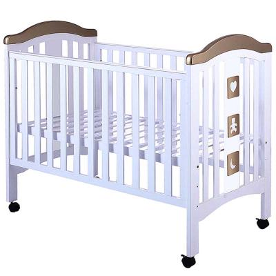 China Modern Mobile Baby Cradles Multifunctional Wooden Aprts Baby Cribs Wooden Crib For Furniture for sale