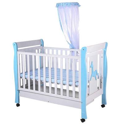 China Modern Portable Foldable Solid Wood Crib Hutch Newborn Baby Manufacturers Baby Swing in Rawalpindi for sale