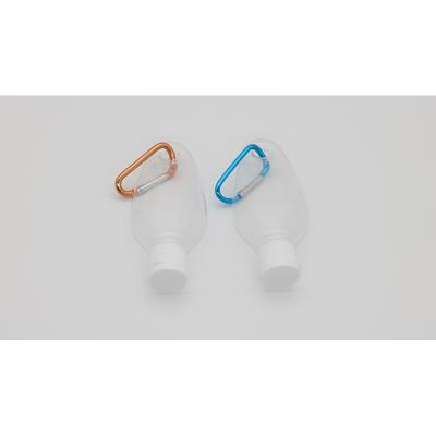 China Personal Care Cosmetic Hook Bottle Key Chain Body Pump Plastic Bottle for sale