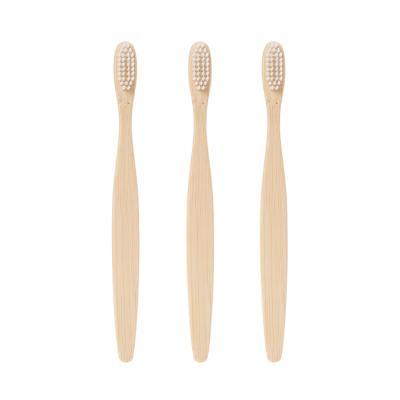 China High Quality Natural Biodegradable Soft Baby Toothbrush Adult Bamboo Toothbrush Factory Bamboo Eco-Friendly for sale