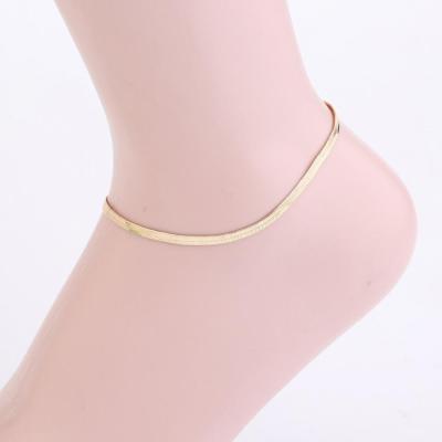 China 2021 High Quality Fashion Trendy Jewelry Wholesale Hot Selling Zinc Alloy Anklet Chain For Women Girls Foot Jewelry for sale