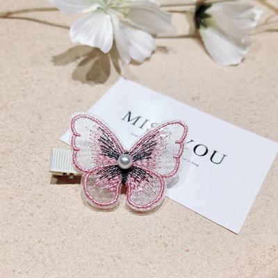 China Hot Selling Beautiful High Quality Women Hair Clip Butterfly Hair Accessories Fashionable Kids Hair Clip Adult Gifts for sale